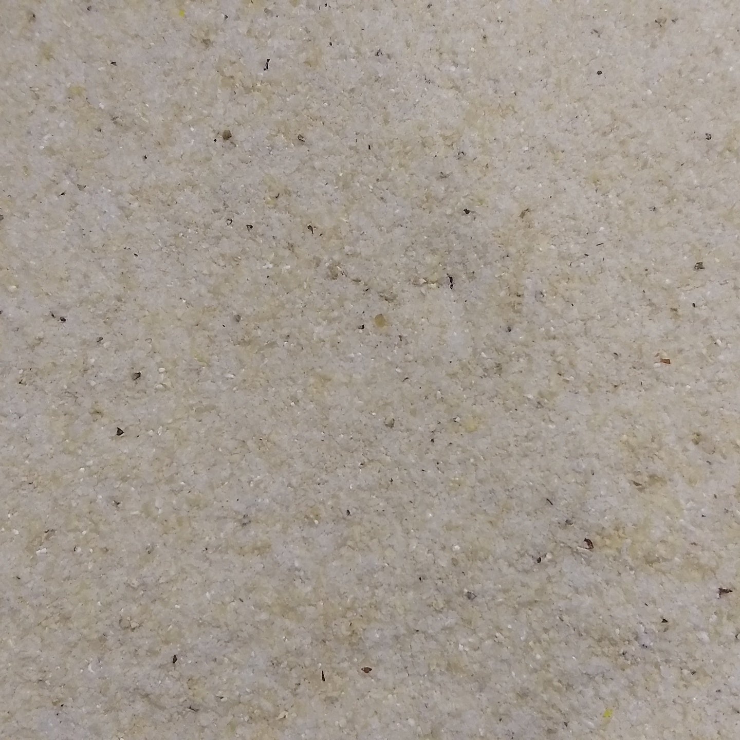 Close-up of ground popcorn